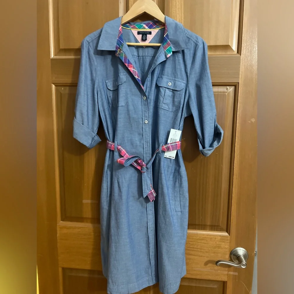 Tommy Hilfiger Chambray dress XL - Picture 1 of 3
